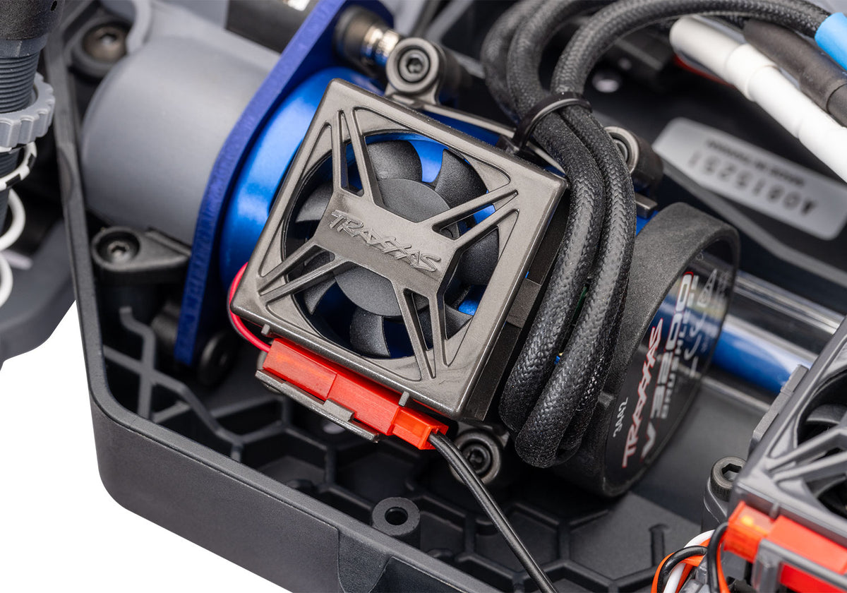 Traxxas - Stampede® 4x4 VX3 1/10 RTR 4WD Brushless Monster Truck w/VX3 ESC, TQi™ Sport 2.4GHz Radio & TSM®, Naranja