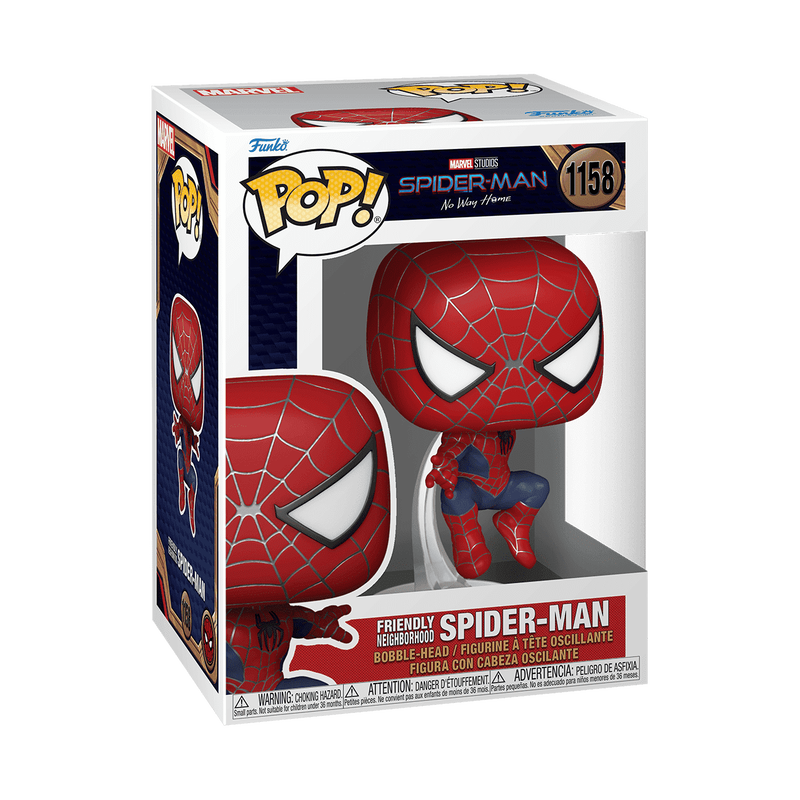Funko Pop Marvel: Spiderman No Way Home - Spiderman Tobey Maguire Saltando, #1158