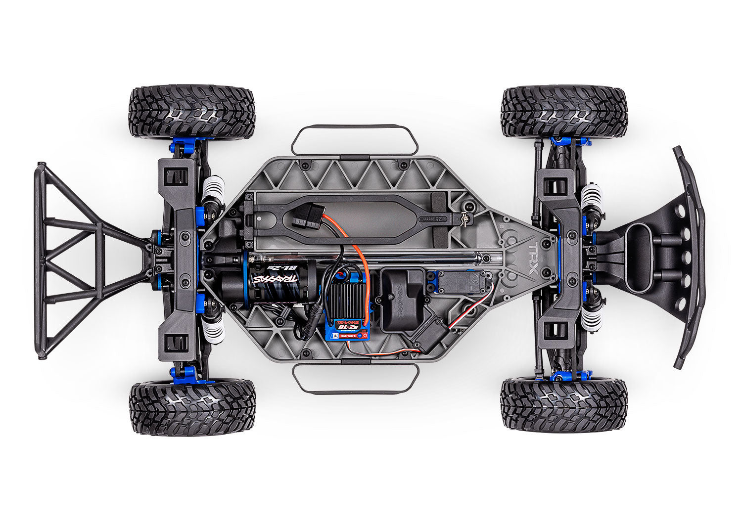 Traxxas - Slash BL-2S 1/10 RTR 4X4 Brushless Short Course Truck w/BL-2S ESC & TQ 2.4GHz Radio, Fox