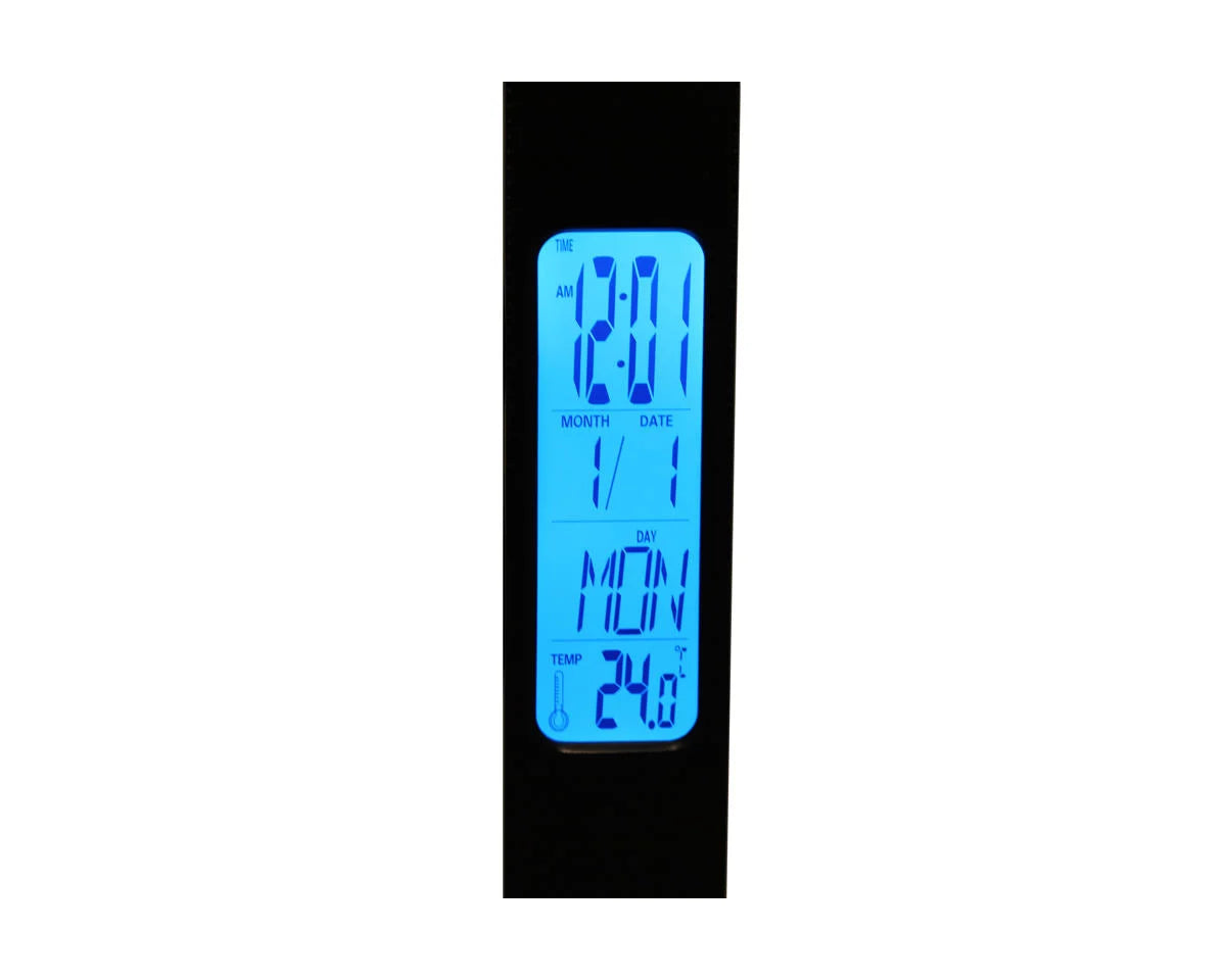 Protek RC - Lampara, Multifunction LED Pit Light (w/Wireless Charge, Clock, Date & Temp)