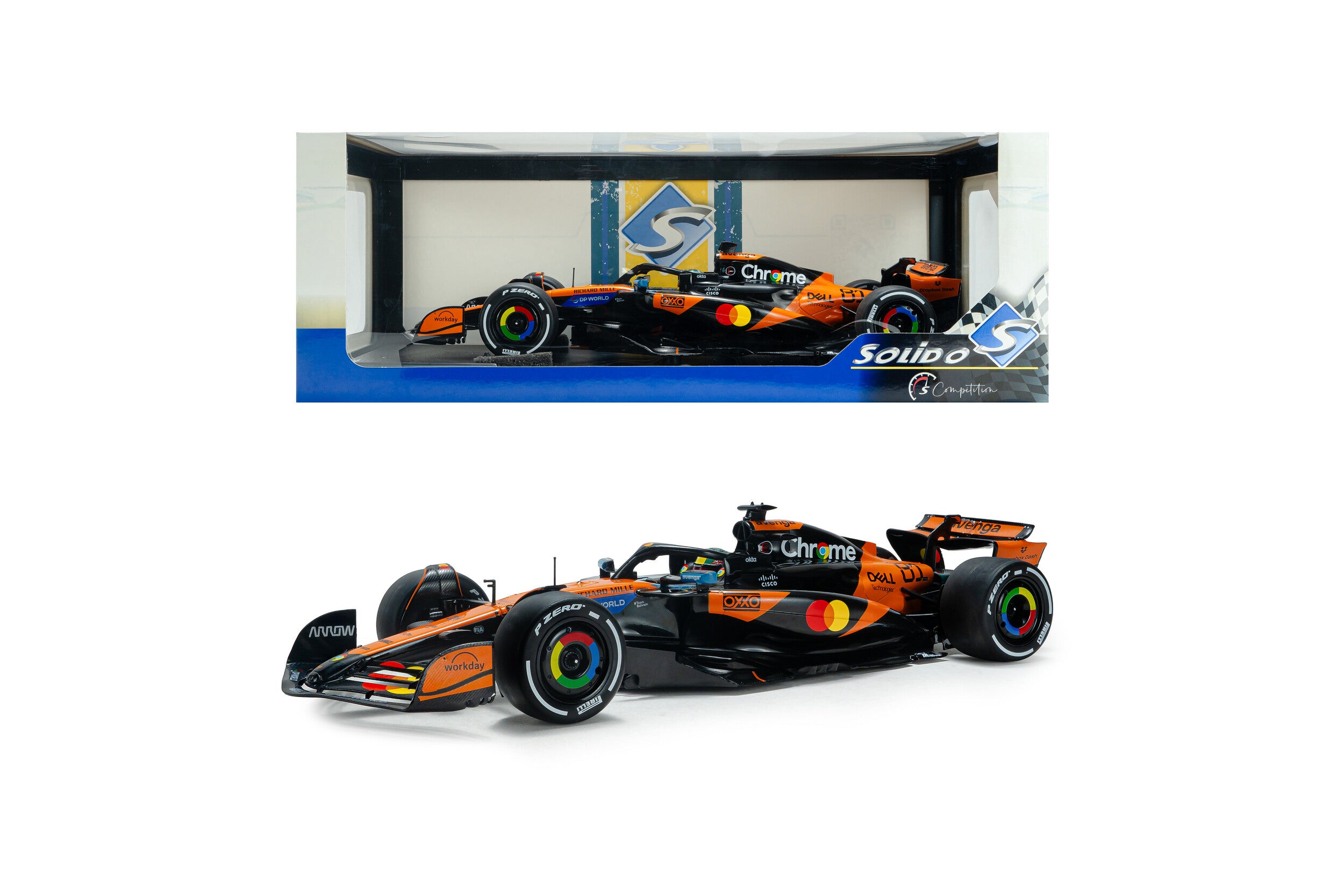 Solido - McLaren MCL39 Orange O. Piastri #81 GP China 2025, 1:18