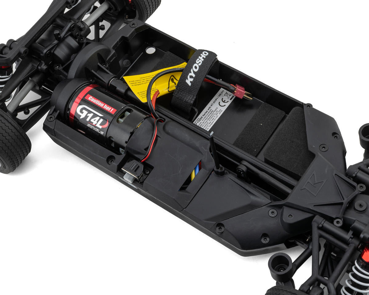 Kyosho - 1:10 Scale Radio Controlled Electric Powered 4WD FAZER Mk2 FZ02L Series readyset 1966 Chevy® C10 Fleetside Pickup Light Green