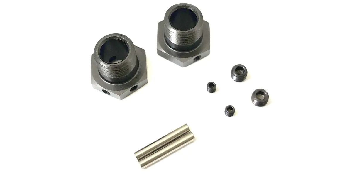 Kyosho - Wheel Hub (Narrow/Gunmetal/2pcs/MP10)
