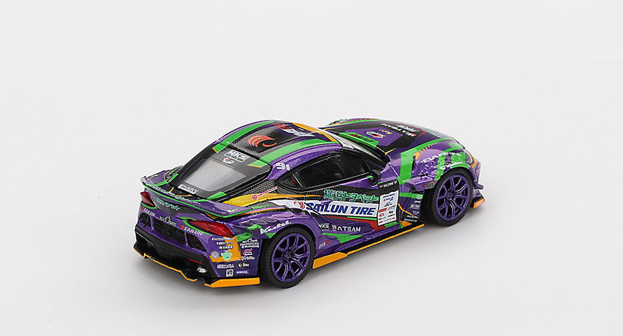 Mini GT - Toyota GR Supra KUHL 2021 D1GP EVANGELION RACING 1/64