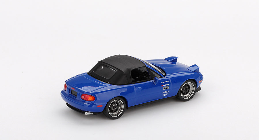 Mini GT - Mazda Miata MX-5 (NA) Tuned Version Dark Blue 1/64