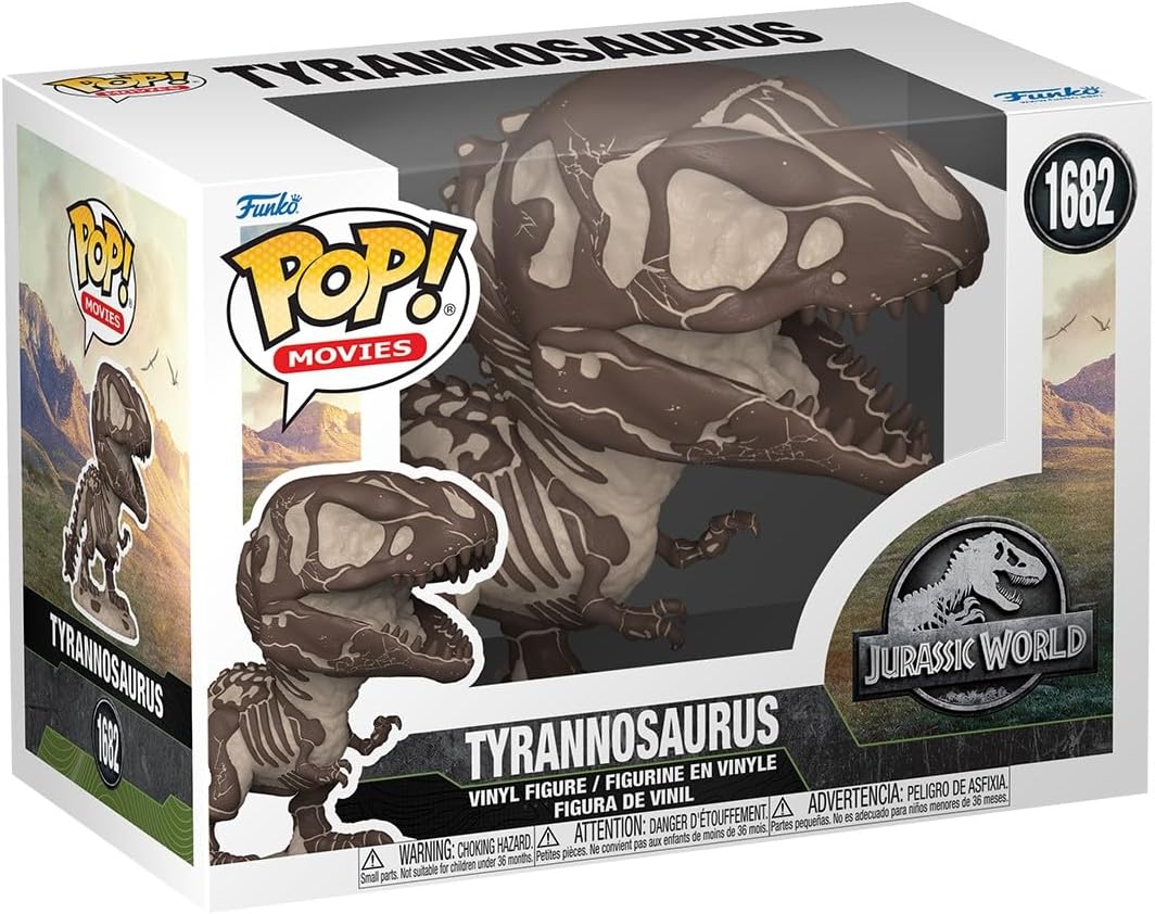 Funko Pop Movies: Jurassic Park - Fosil Tyrannosaurus Rex, #1682