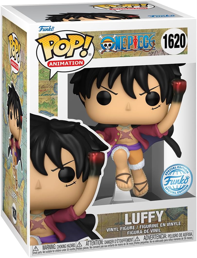 Funko Pop Animation: One Piece - Luffy Uppercut Exclusivo, #1620