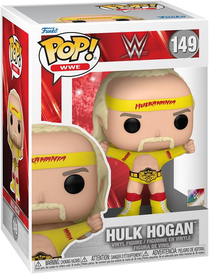 FUNKO POP WWE: Hulk Hogan Con Titulo, #149