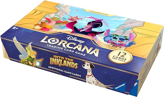 Ravensburger - Disney Lorcana: Into the Inklands: Booster Display con 24 sobres
