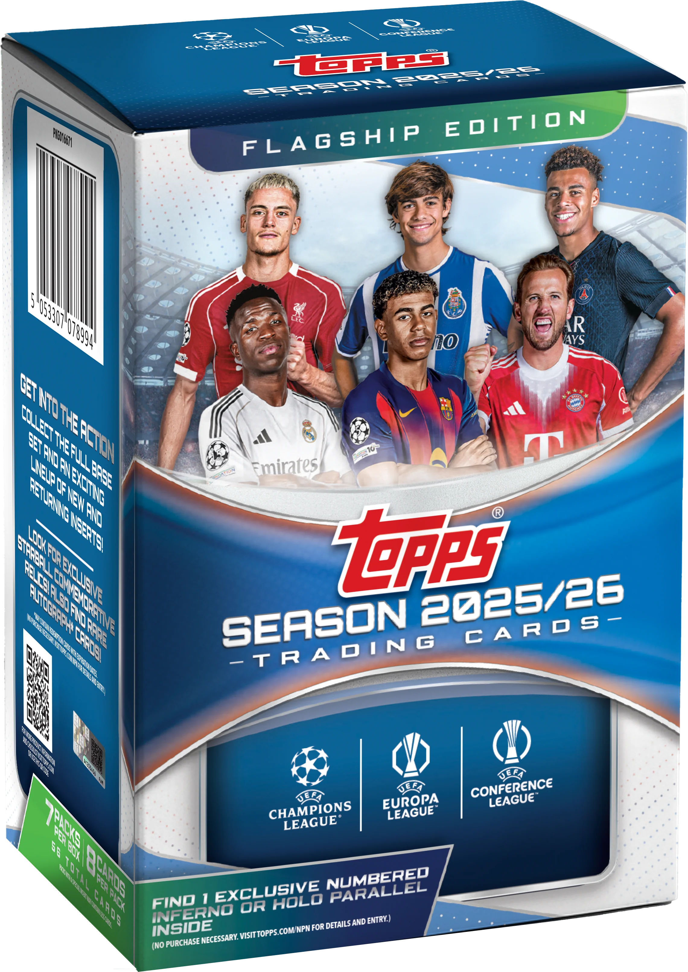 Topps - Season 2025/2026 UCC Club Competitions - Value Box