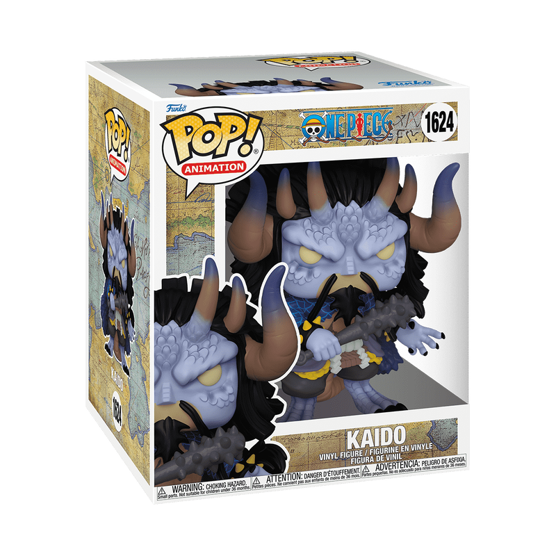 Funko Pop Super: One Piece - Kaido forma Hibrida Humano Dragon 6 Pulgadas, #1624