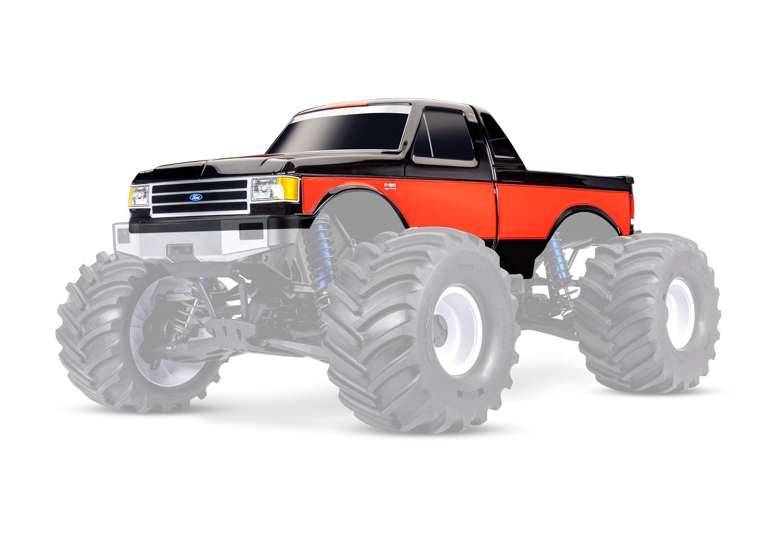 Traxxas - Black X-Monster Ford F-150 Body
