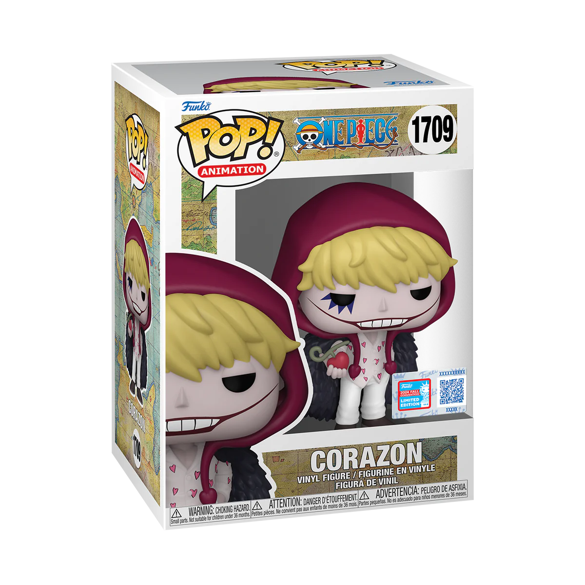 Funko Pop Animation: One Piece - Corazon Exclusivo NYCC 2024, #1709