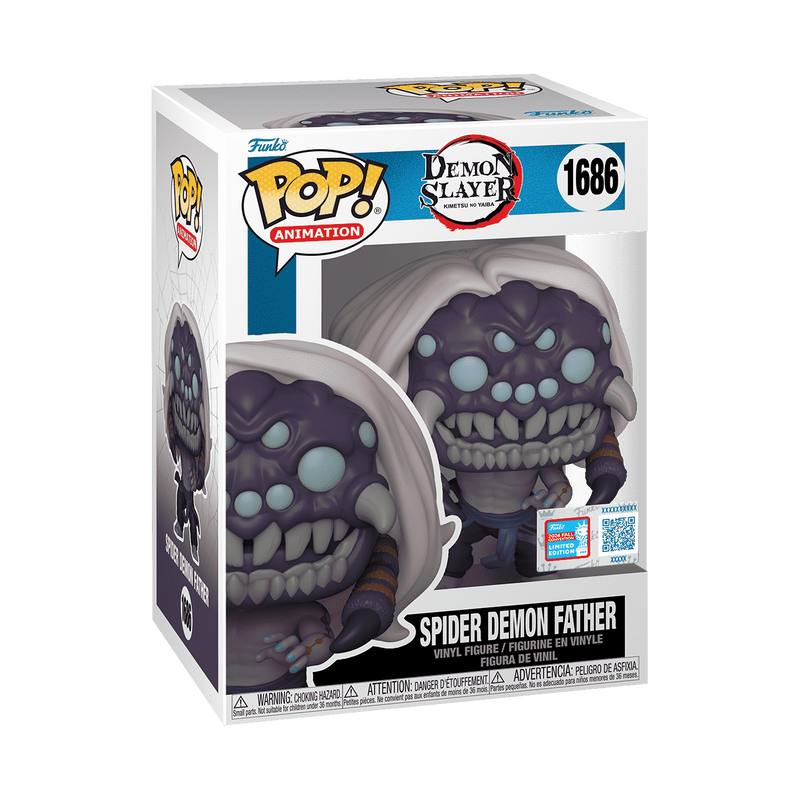Funko Pop Animation: Demon Slayer - Demonio Araña Padre Exclusivo NYCC 2024, #1686