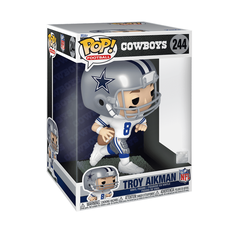 Funko Pop Jumbo NFL Legends: Cowboys - Troy Aikman 10 Pulgadas, #244
