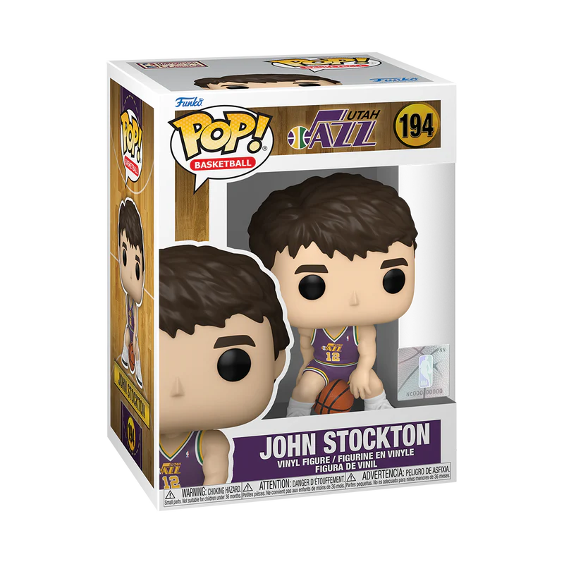 Funko Pop NBA Legends: Utah Jazz - John Stockton, #194