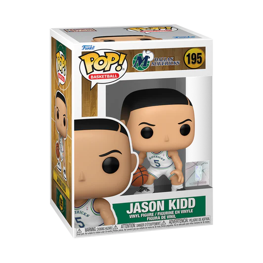 Funko Pop NBA Legends: Dallas Mavericks - Jason Kidd #195