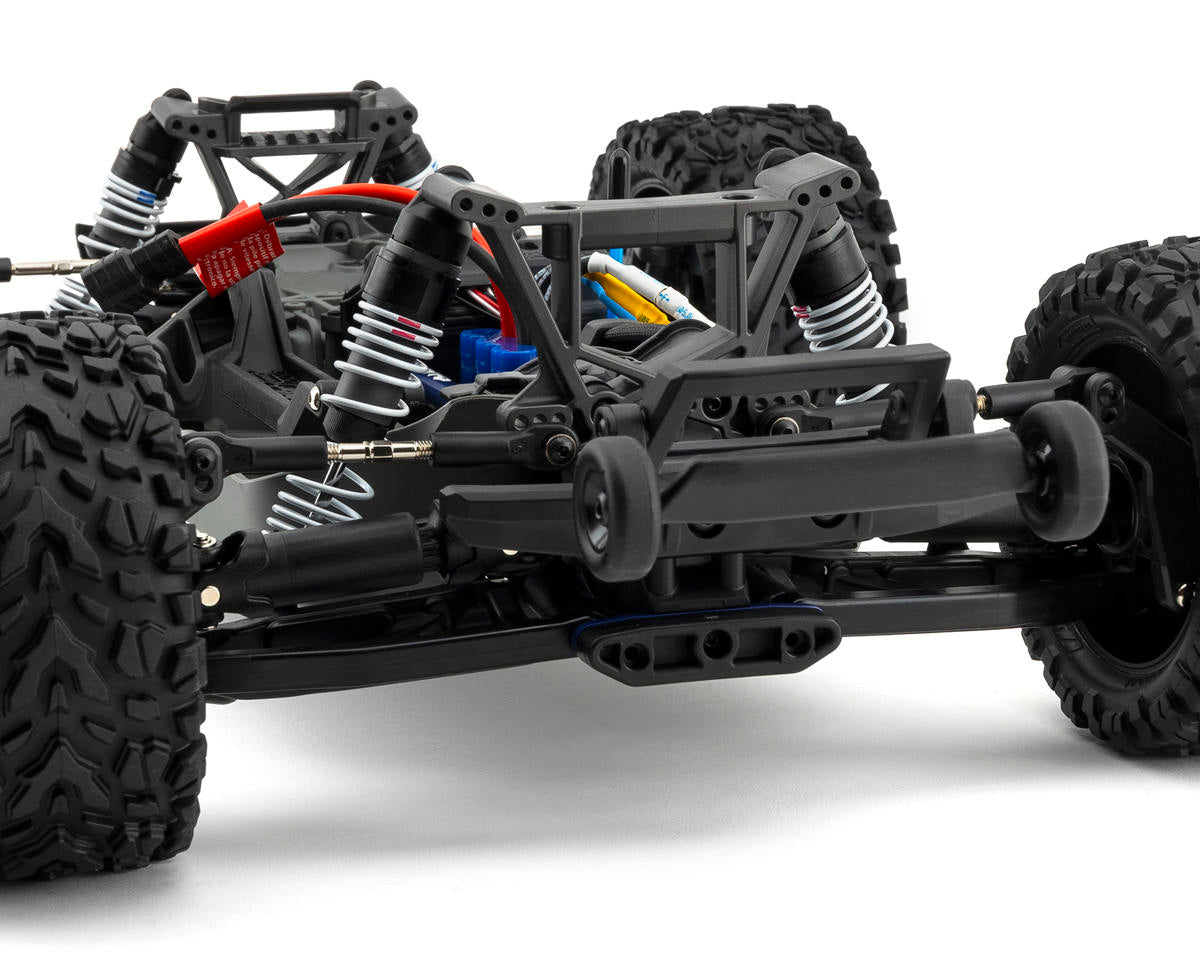 Traxxas - Rustler 4x4 VXL Brushless RTR 1/10 4WD Stadium Truck w/TQi 2.4GHz Radio & TSM, Roja