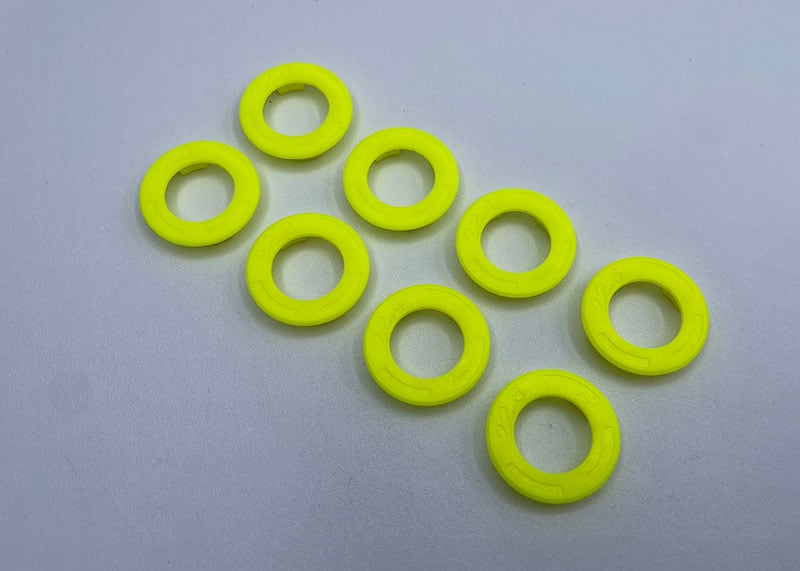 Reflex Racing - Speed Dish Side Wall Plate Set (22.0,22.2,22.4,22.6) - Yellow