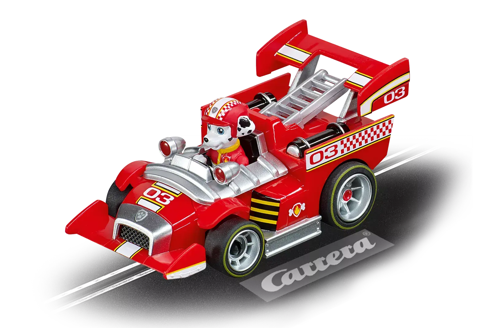 Carrera - PAW Patrol Ready Race Rescue - Marshall Slot Car, Escala 1/43