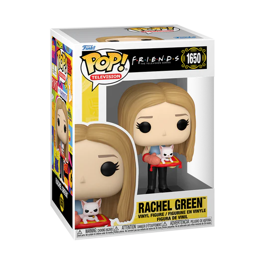 Funko Pop TV: Friends - Rachel Green con Gato, #1650