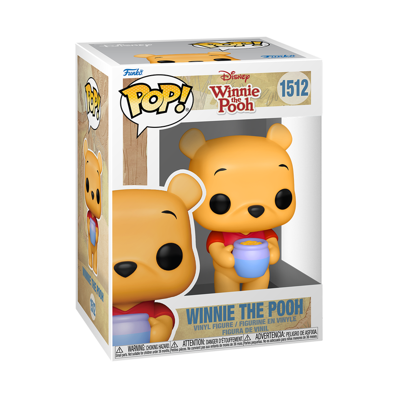 Funko Pop Disney: Winnie The Pooh - Winnie Pooh Con Tarro, #1512