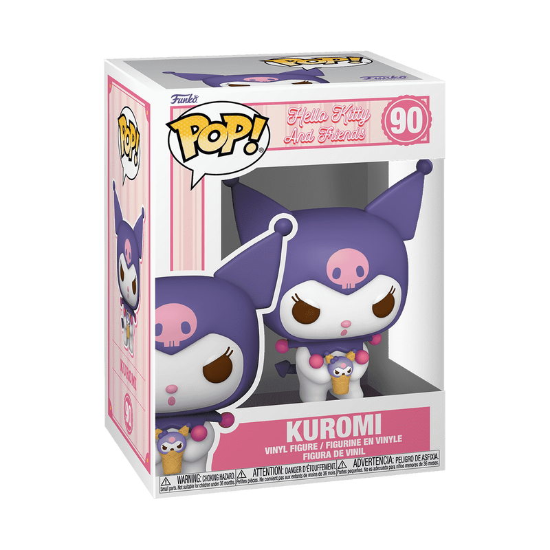 Funko Pop Sanrio: Hello Kitty - Kuromi con Helado, #90