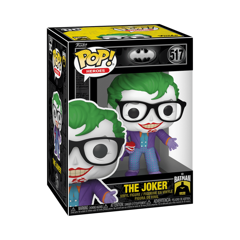 FUNKO POP Movies: DC Batman 85 Aniversario - Joker con dientes falsos, #517