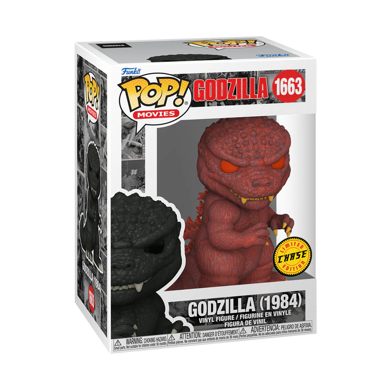 Funko Pop Movies: Godzilla 70 Aniversario - Godzilla 1984, #1663 CHASE