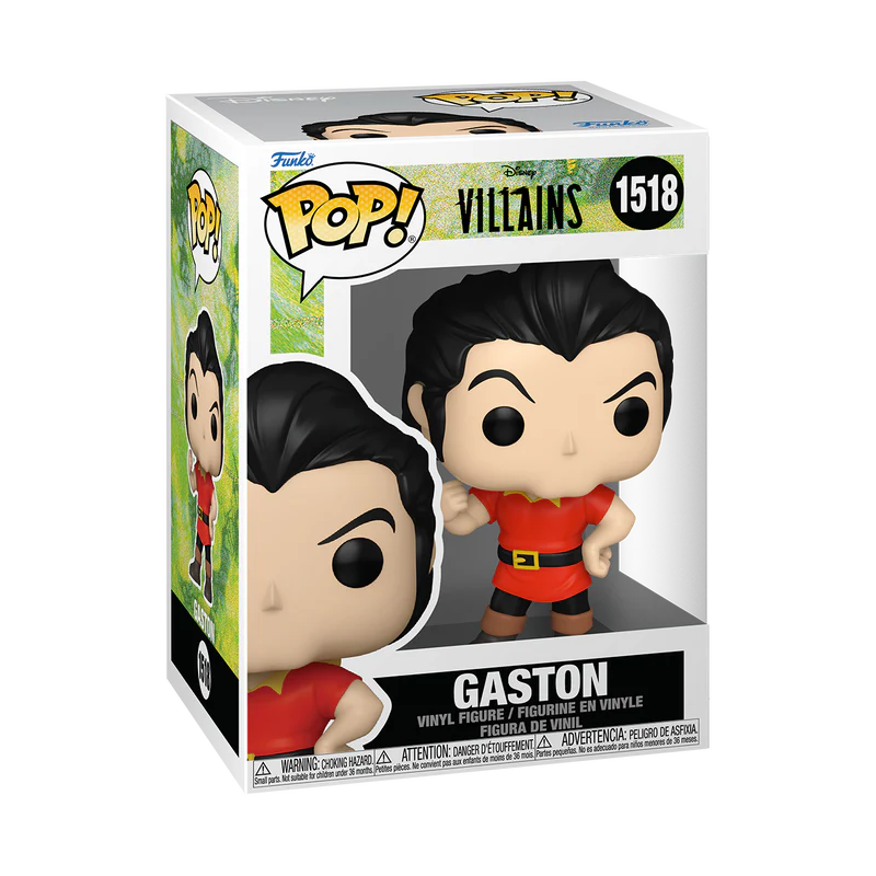Funko Pop Disney: Villanos - Gaston, 1518