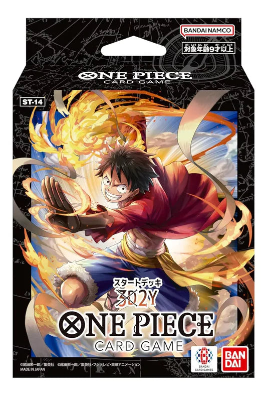 Bandai - One Piece Card Game Starter Deck 3D2Y ST-14 en japonés