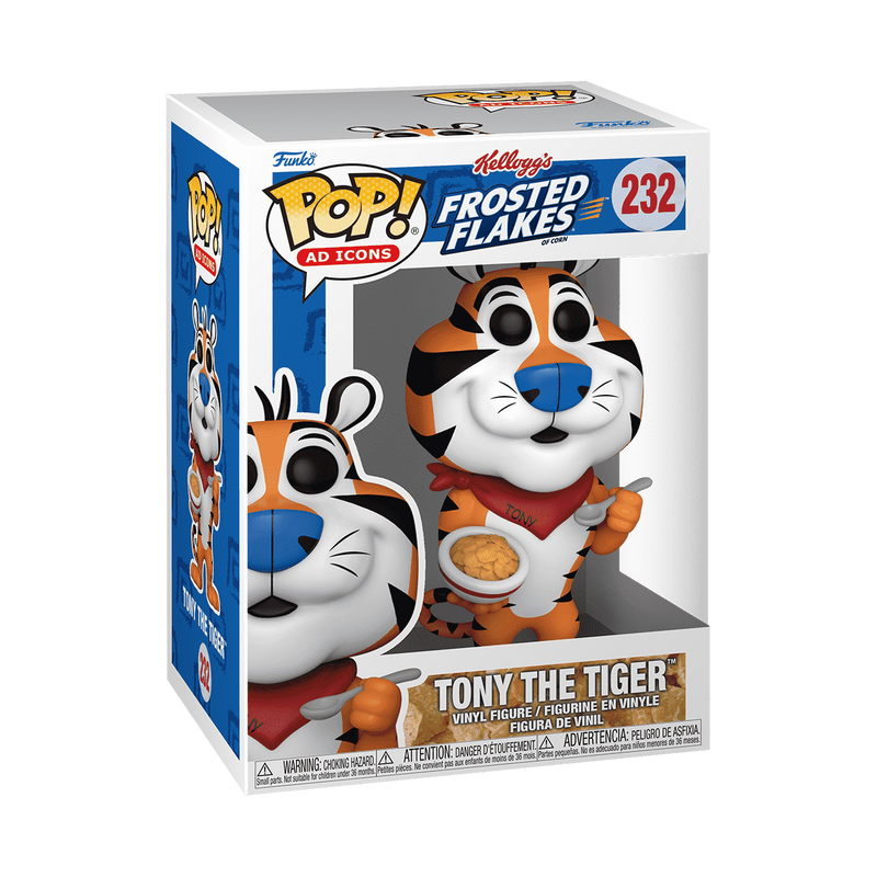 Funko Pop Ad Icons: Kelloggs Frosted Flakes - Tigre Toño (1984), #232