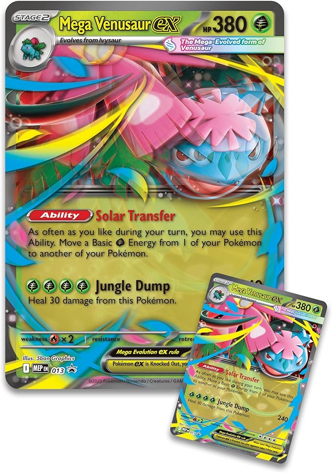 Pokémon TCG: Mega Venasaur Ex Premium Collection (Ingles)