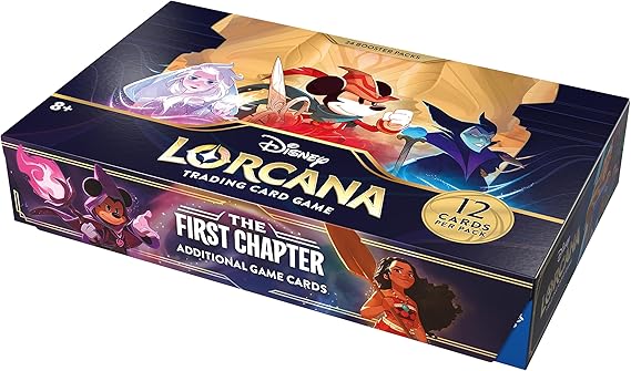 Ravensburger - Disney Lorcana: First Chapter: Booster Display con 24 sobres (Ingles)