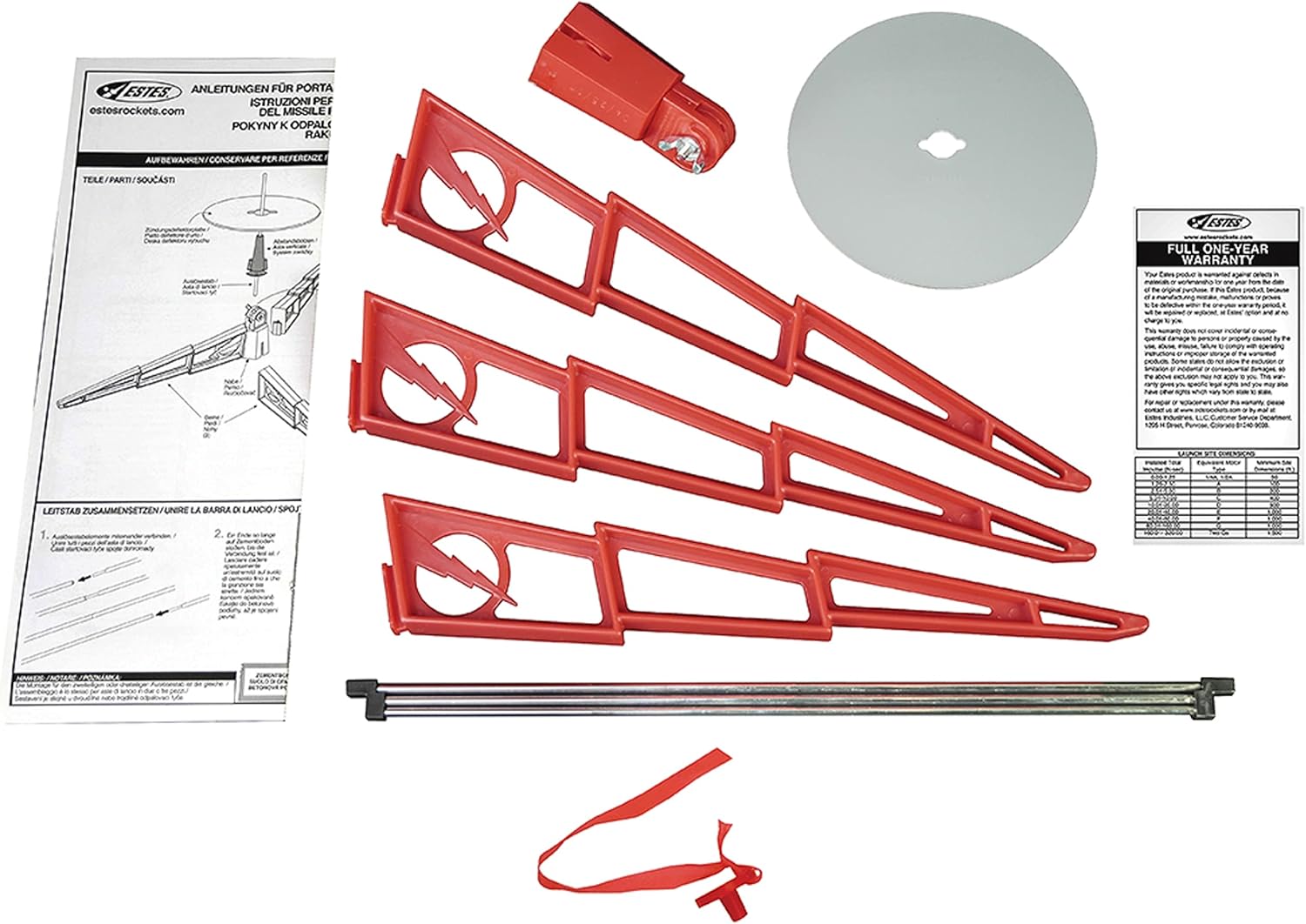 Estes - Porta-Pad II Model Rocket Launch Pad
