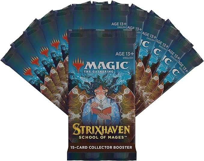 Magic MTG - StrixHaven School of Mages - Collector´s Booster Sobre (Inglés) - Magic: The Gathering