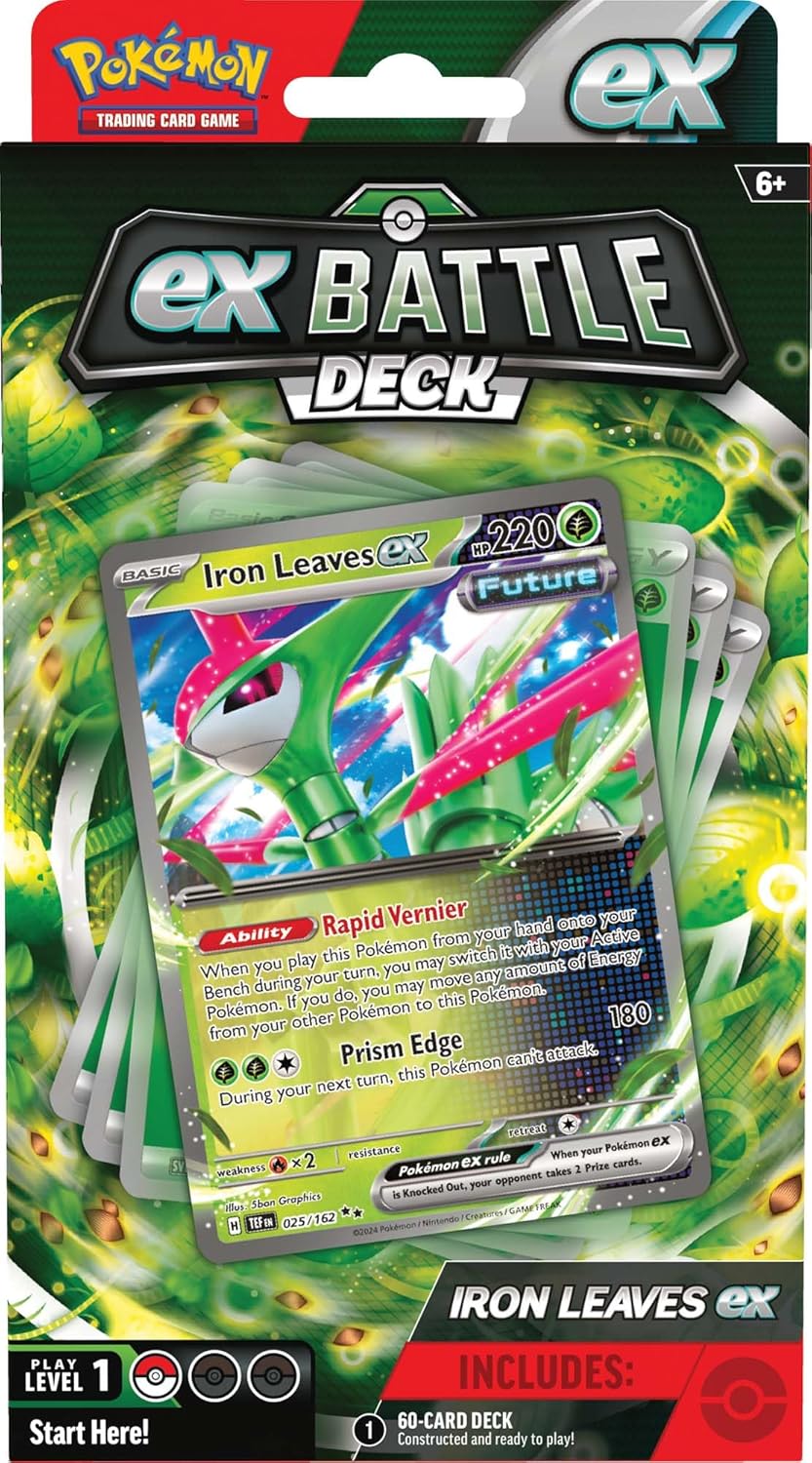 Pokémon TCG: EX Battle Deck - Iron Leaves EX (Ingles)