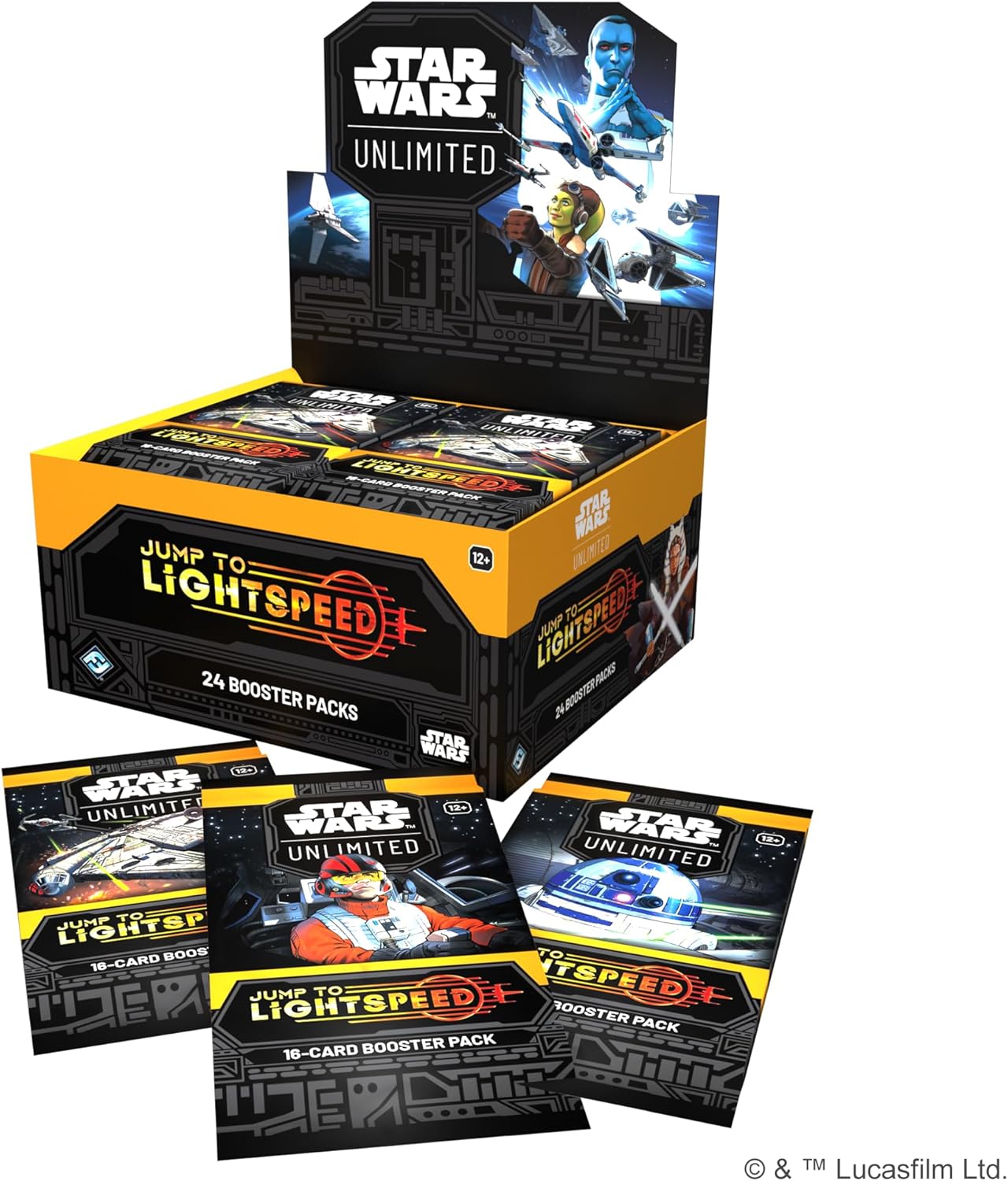 Star Wars Unlimited - SWU: – Jump to Lightspeed: Booster Display Box (Ingles)