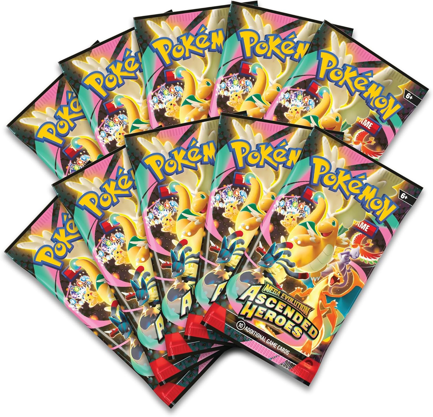 Pokémon TCG: Mega Evolution - Ascended Heroes - Premium Poster Collection - Mega Lucario (Ingles)