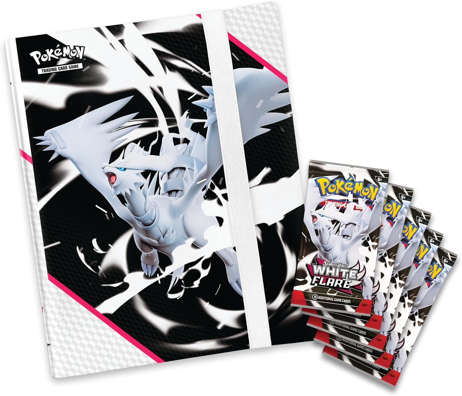 Pokémon TCG: Scarlet & Violet - White Flare Binder Box (Ingles)
