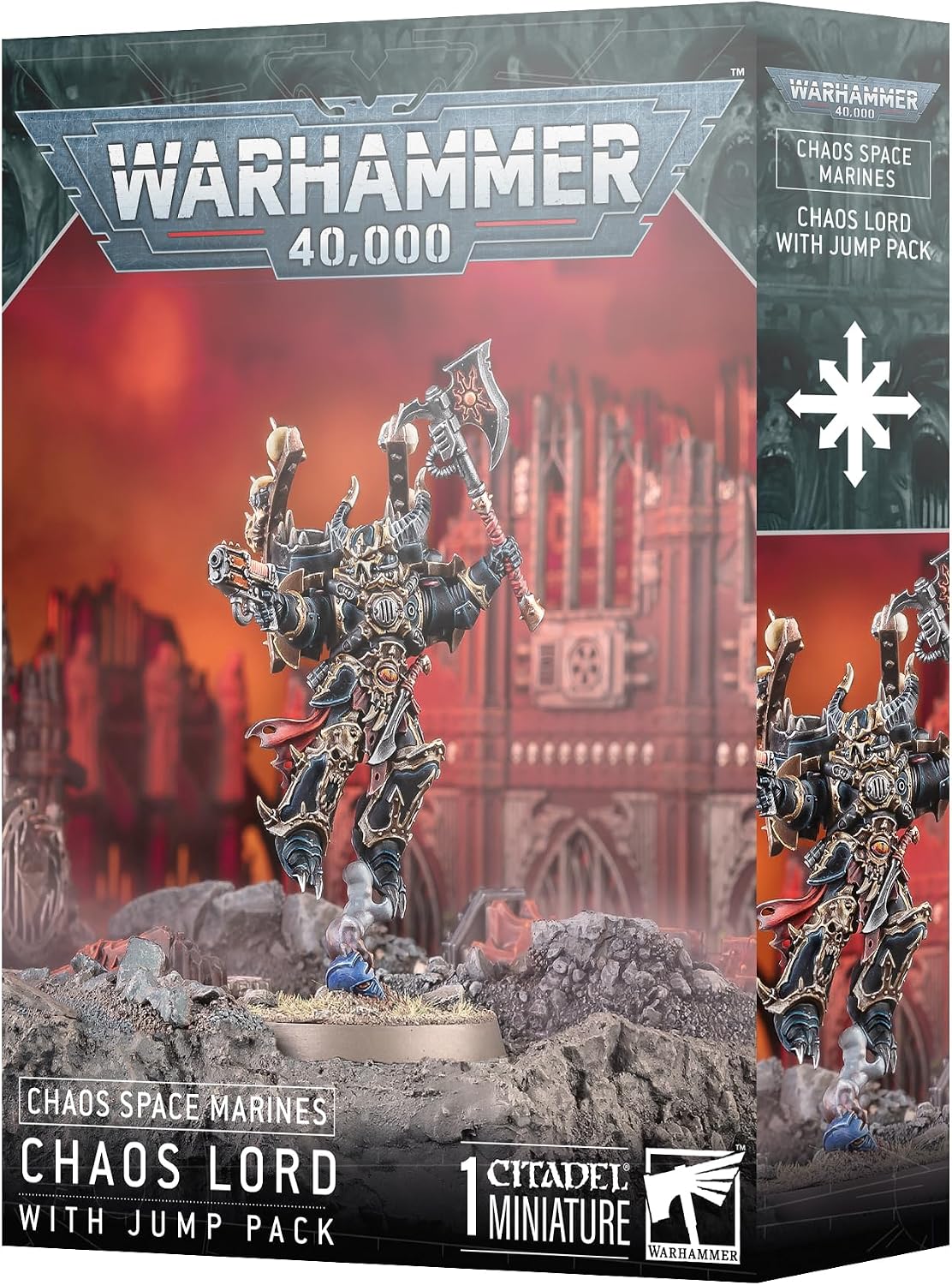 Games Workshop - Chaos Space Marines: Chaos Lord with Jump Pack