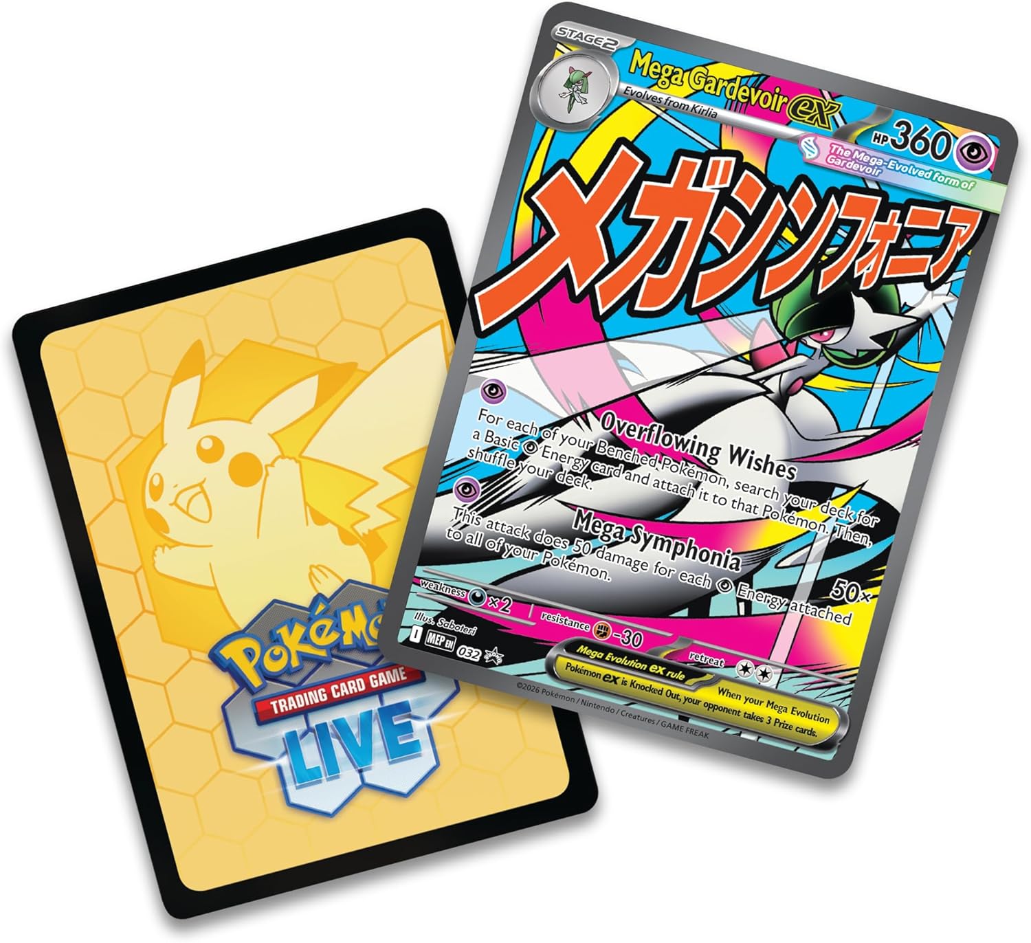 Pokémon TCG: Mega Evolution - Ascended Heroes - Premium Poster Collection - Mega Gardevoir (Ingles)