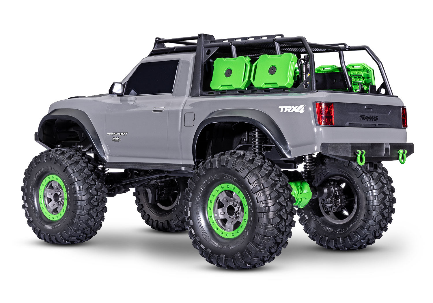 Traxxas - TRX-4 Sport High Trail Edition 1/10 Scale Trail Rock Crawler w/TQ 2.4GHz Radio, Gris