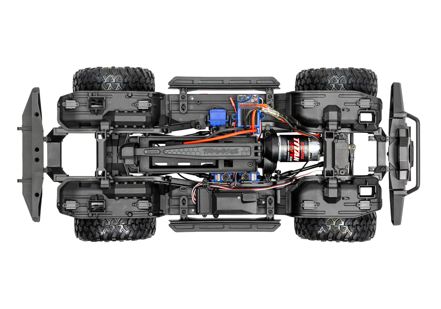 Traxxas - TRX-4 1/10 Scale & Trail Rock Crawler w/Land Rover Defender Body w/XL-5 ESC & TQi 2.4GHz Radio, Sand