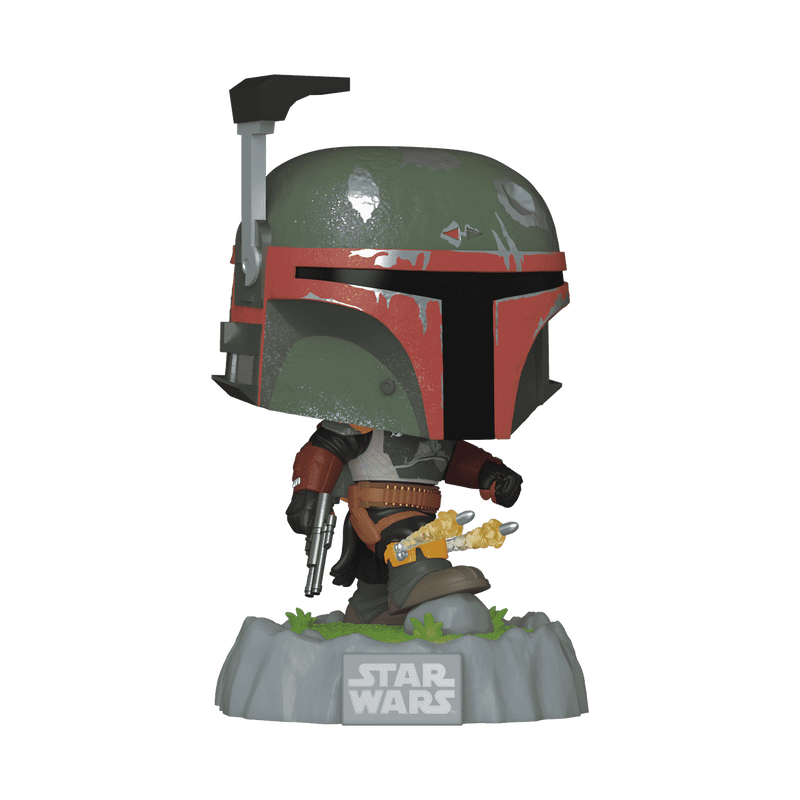 FUNKO POP Star Wars: Legado De Jango Fett - Boba Fett Con Rodilleras Cohetes, #734