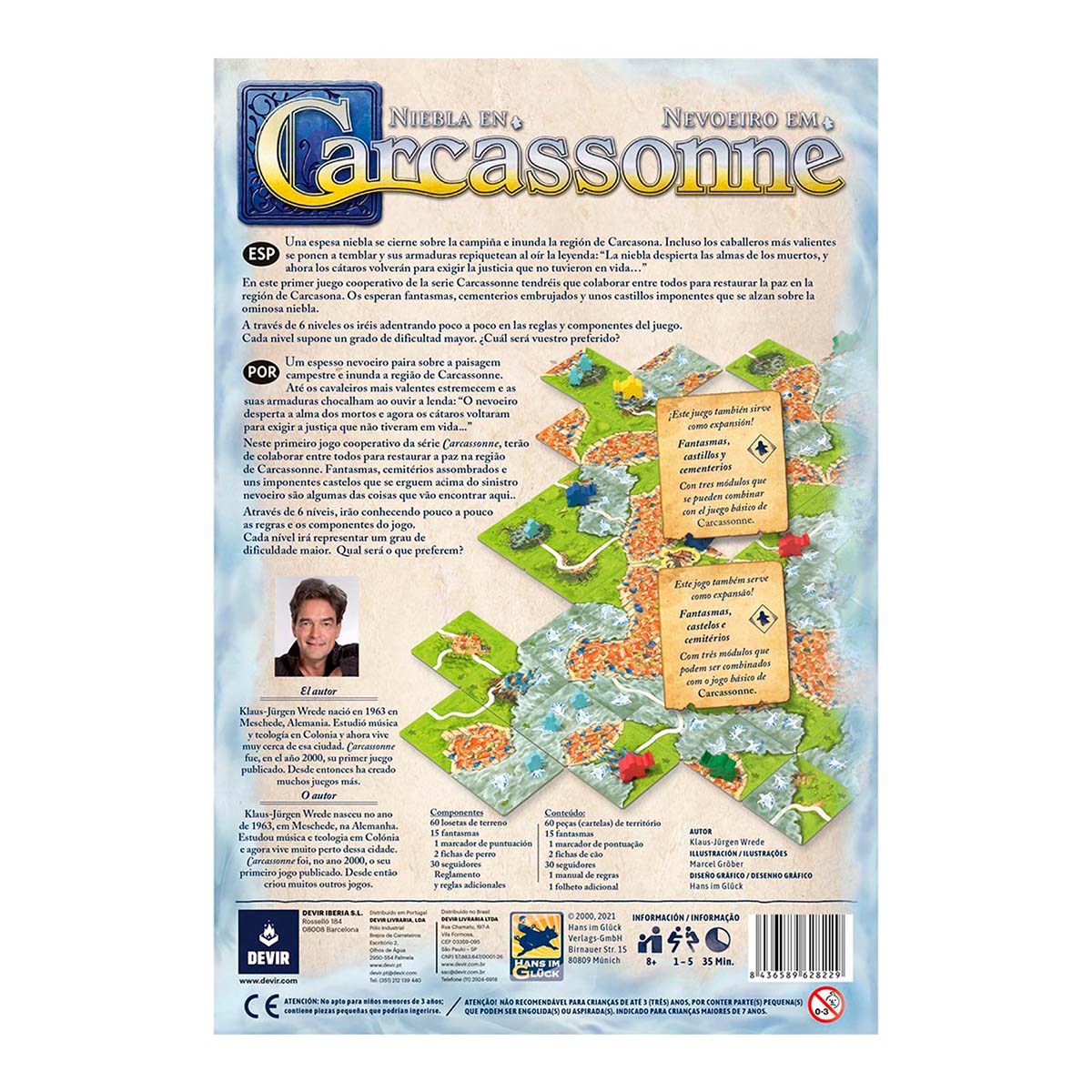 Devir - Niebla en Carcassonne (Español)