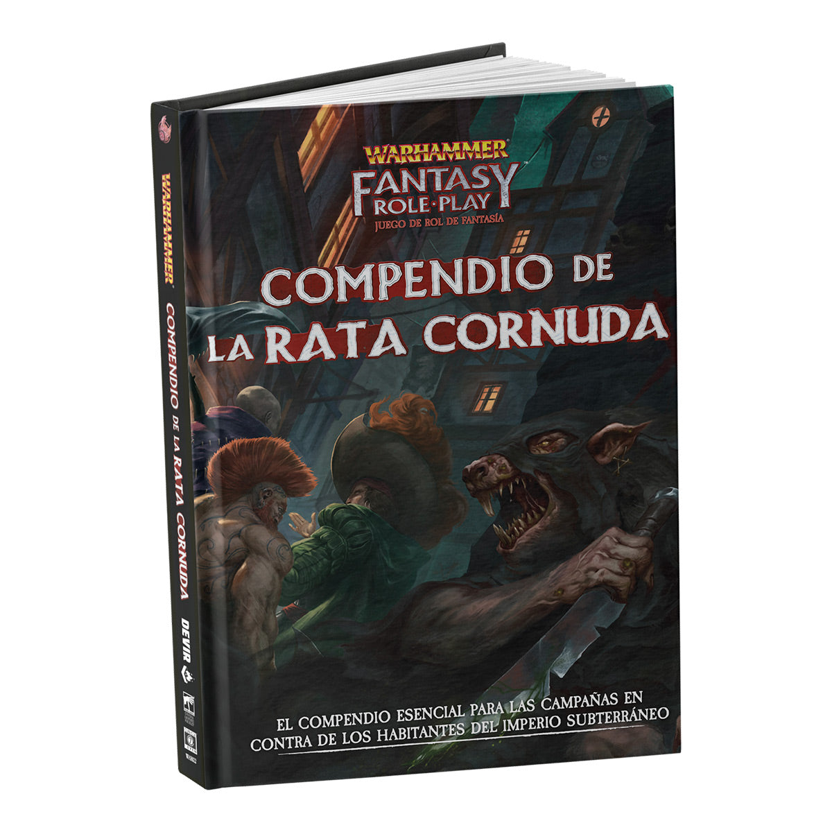 Devir - Warhammer Fantasy Role Play - Compendio de La Rata Cornuda (Español)