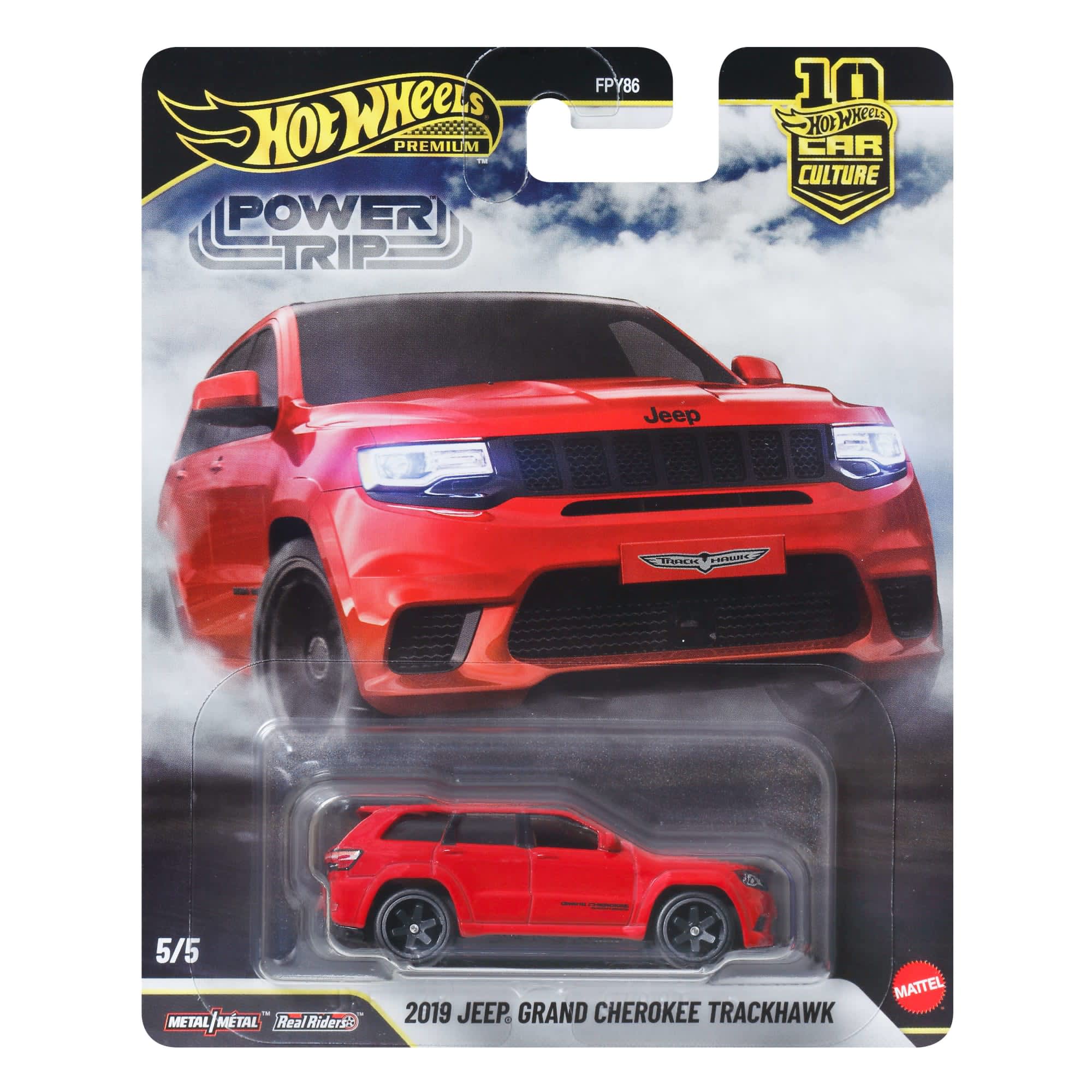 Mattel - Hot Wheels Premium Car Culture 2019 Jeep Grand Cherokee Trackhawk