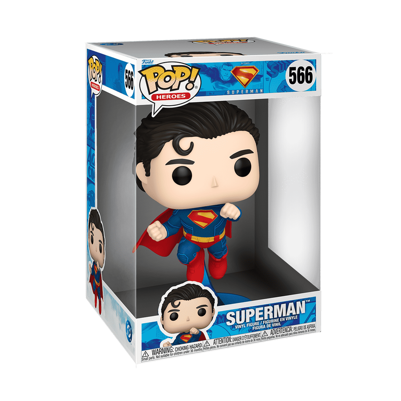 FUNKO POP DC. Superman 2025 - Superman Jumbo, #566