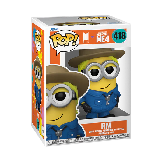 Funko Pop Movies: Mi Villano Favorito X BTS - Rm, #418